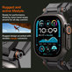 Spigen - Strap Durapro Armor for Apple Watch (42, 44, 45, 49mm), Black Edition