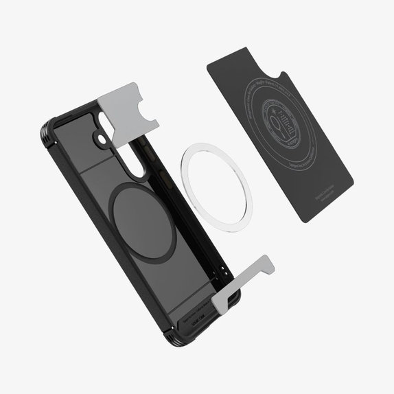 Spigen - Case Core Armor with MagSafe for Samsung Galaxy S25, Matte Black
