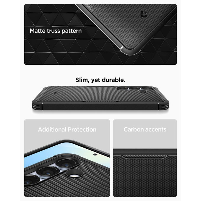 Spigen - Case Core Armor with MagSafe for Samsung Galaxy S25, Matte Black