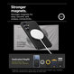Spigen - Case Core Armor with MagSafe for Samsung Galaxy S25, Matte Black
