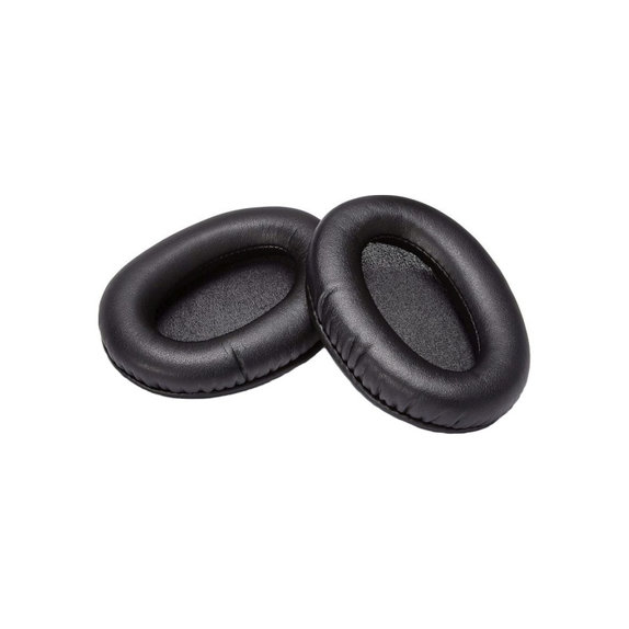 Replacement Ear Pads for HyperX Cloud II, Leather, Black, 1 pair