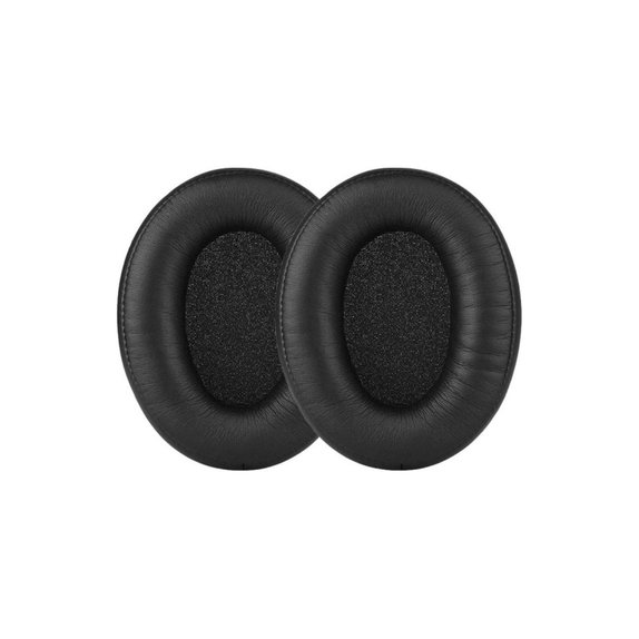Replacement Ear Pads for HyperX Cloud Alpha, Memory foam + PU Leather, Black, 1 pair
