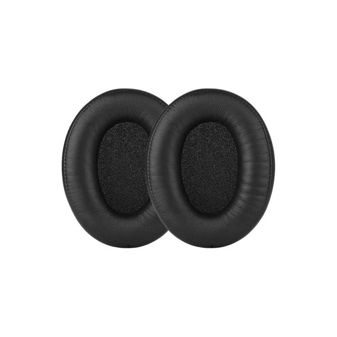 Replacement Ear Pads for HyperX Cloud Alpha, Memory foam + PU Leather, Black, 1 pair