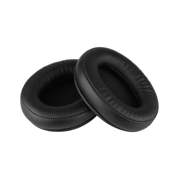 Replacement Ear Pads for HyperX Cloud Alpha, Memory foam + PU Leather, Black, 1 pair