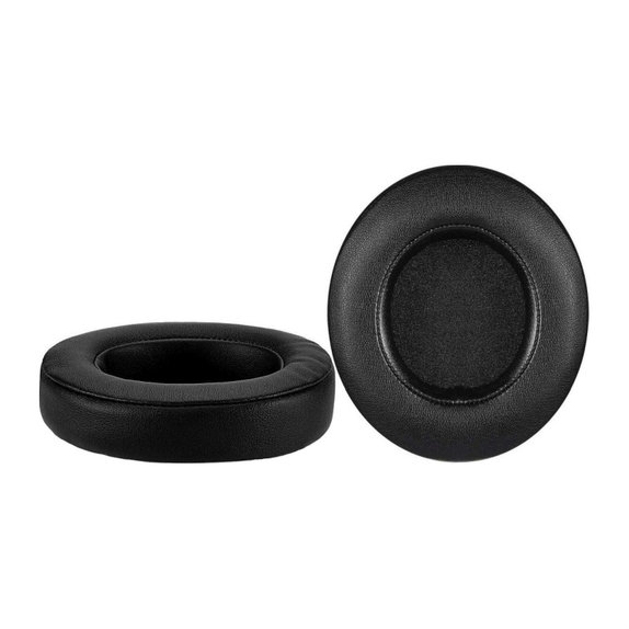 Replacement Ear Pads for Razer Kraken V2 Pro, Memory foam + PU Leather, Black, 1 pair