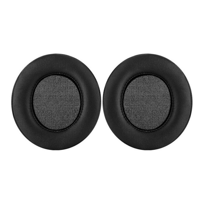 Replacement Ear Pads for Razer Nari, Kraken, Memory foam + PU Leather, Black, 1 pair