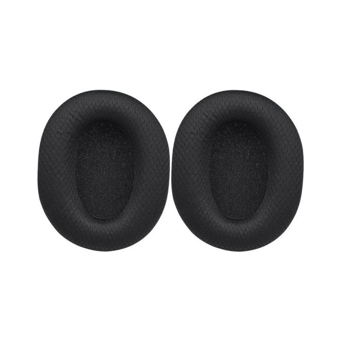 Replacement Ear Pads for Razer BlackShark, Memory foam + Textile, Black, Cooling Gel, 1 Pair