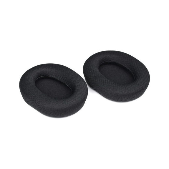 Replacement Ear Pads for Razer BlackShark, Memory foam + Textile, Black, Cooling Gel, 1 Pair