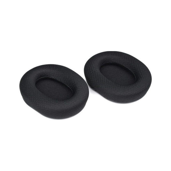 Replacement Ear Pads for Razer BlackShark, Memory foam + Textile, Black, Cooling Gel, 1 Pair