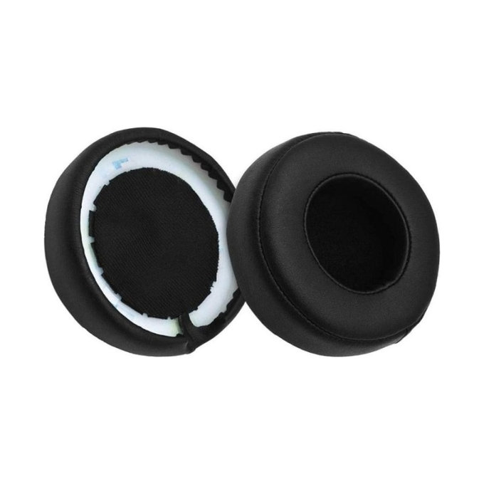 Replacement Ear Pads for Beats Pro, Memory foam + PU leather, Black, 1 pair