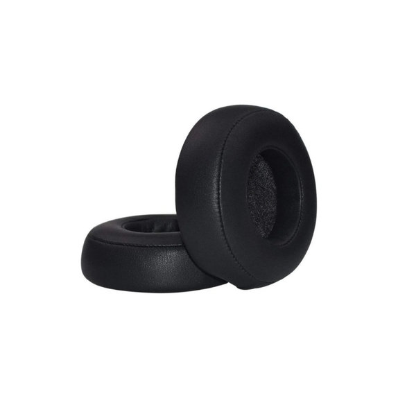 Replacement Ear Pads for Beats Pro, Memory foam + PU leather, Black, 1 pair