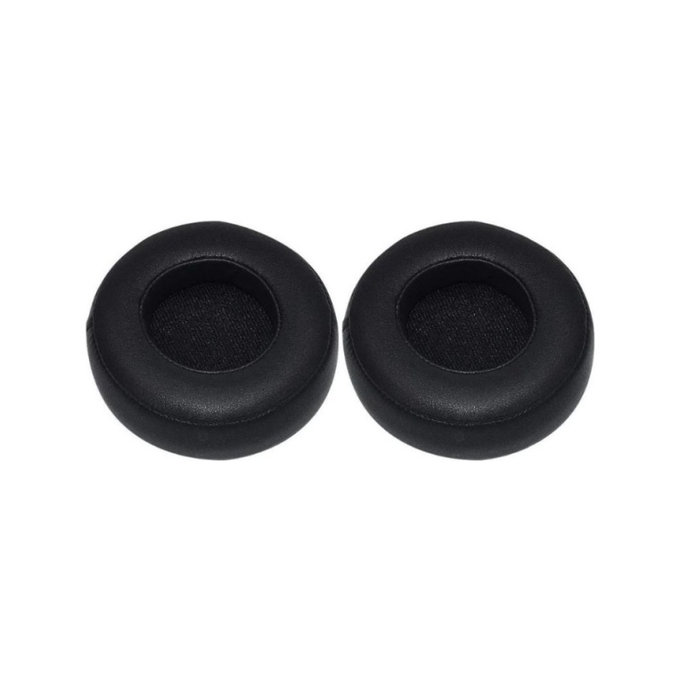 Replacement Ear Pads for Beats Pro, Memory foam + PU leather, Black, 1 pair