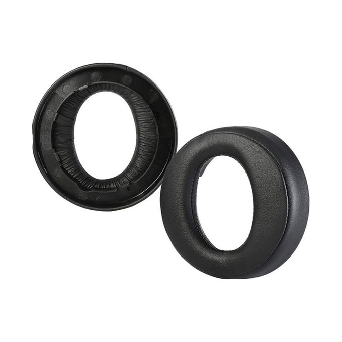 Replacement Ear Pads for Sony Playstation Platinum, Memory foam + PU leather, Black, 1 pair