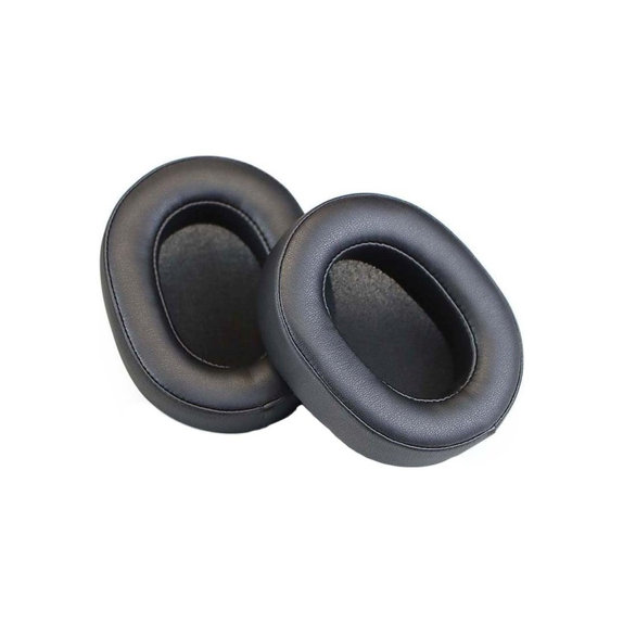 Replacement Ear Pads for Sony WH-1000XM5, Memory foam + PU leather, Black, 1 pair