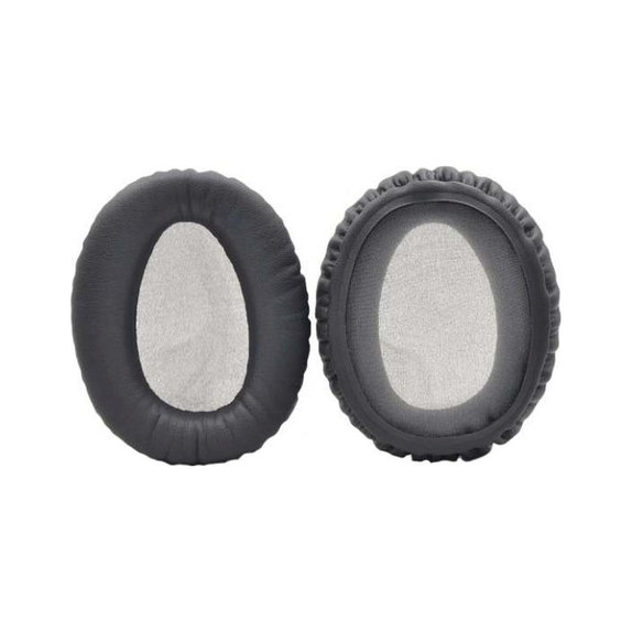 Replacement Ear Pads for Sony WH-CH710N, Memory foam + PU leather, Black, 1 pair