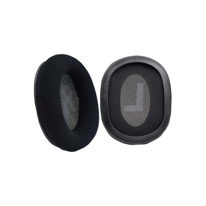 Replacement Ear Pads for Logitech G Pro X, Textile, Black, Cooling Gel, 1 pair