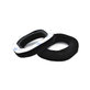 Replacement Ear Pads for Logitech Astro A40, A50, Memory foam + Textile, Black, 1 pair