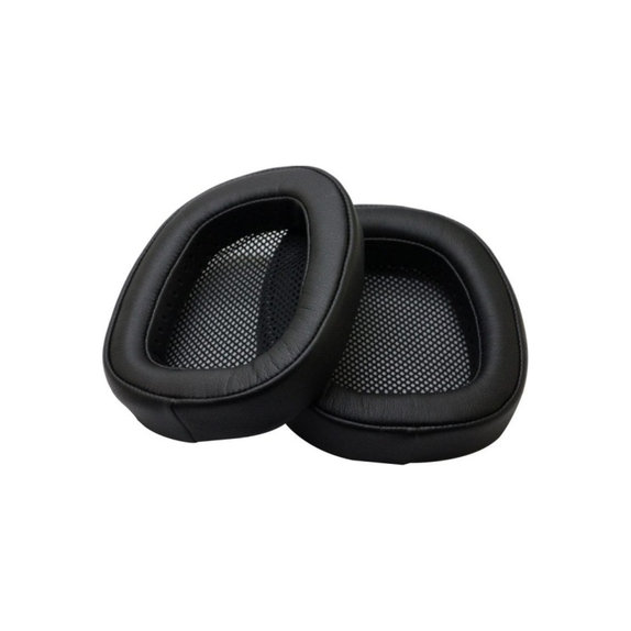 Replacement Ear Pads for Logitech G433, Memory foam + PU leather, Black, 1 pair