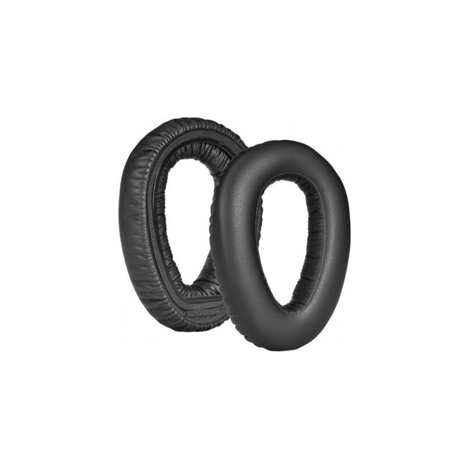 Replacement Ear Pads for Sennheiser PXC550, Memory foam + PU leather, Black, 1 pair