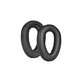Replacement Ear Pads for Sennheiser PXC550, Memory foam + PU leather, Black, 1 pair