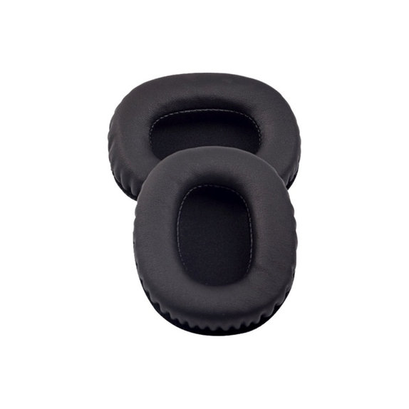 Replacement Ear Pads for Marshall Monitor, Memory foam + PU leather, Black, 1 pair