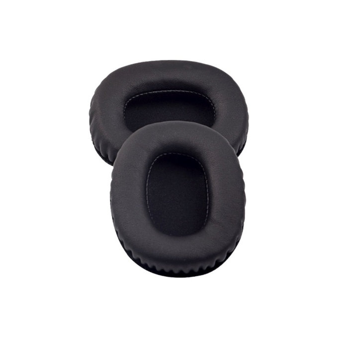 Replacement Ear Pads for Marshall Monitor, Memory foam + PU leather, Black, 1 pair