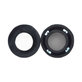 Replacement Ear Pads for AKG K702, Memory foam + Suede, Black, 1 pair