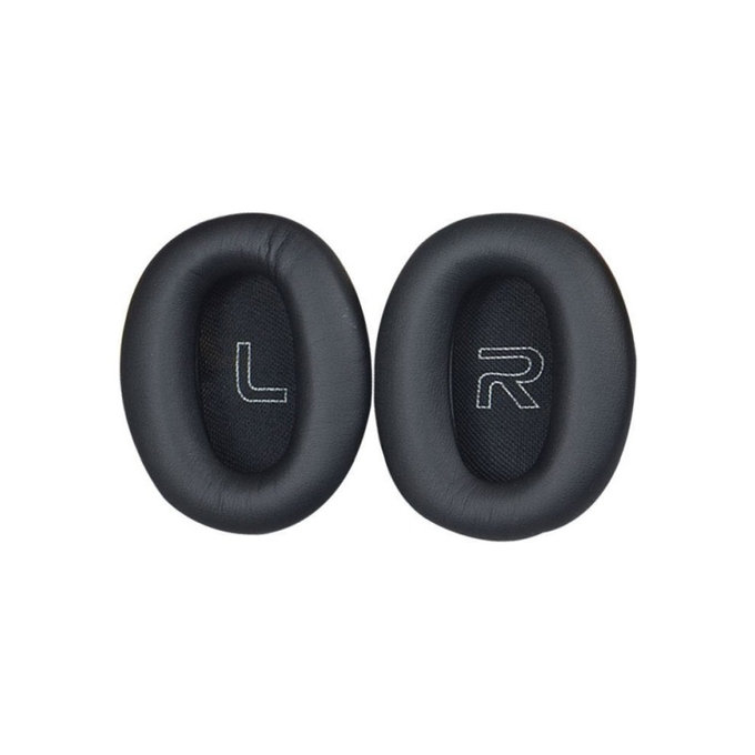 Replacement Ear Pads for Edifier W800BT, Memory foam + PU leather, Black, 1 pair