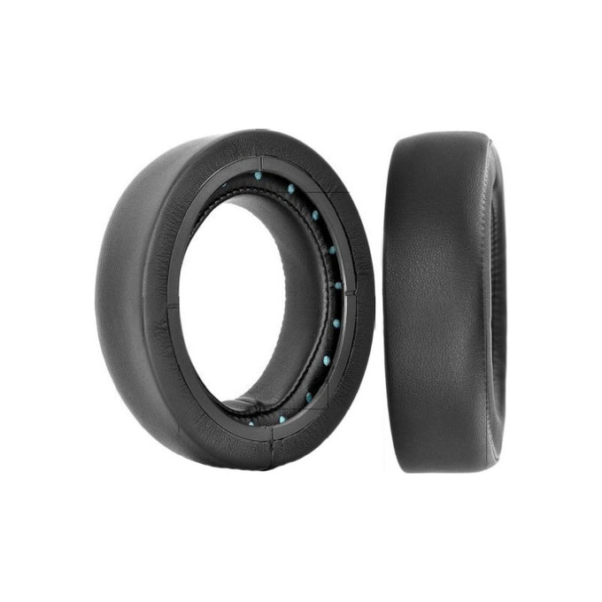 Replacement Ear Pads for Corsair HS50, Memory foam + PU leather, Black, 1 pair