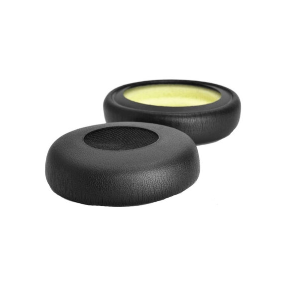 Replacement Ear Pads for Jabra Evolve 20, 30, 40, PU leather, Black, 1 pair