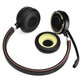 Replacement Ear Pads for Jabra Evolve 20, 30, 40, PU leather, Black, 1 pair