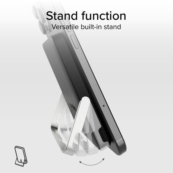 SBS - PowerBank 5000mAh, 20W, Power Delivery, Mag Stand, black
