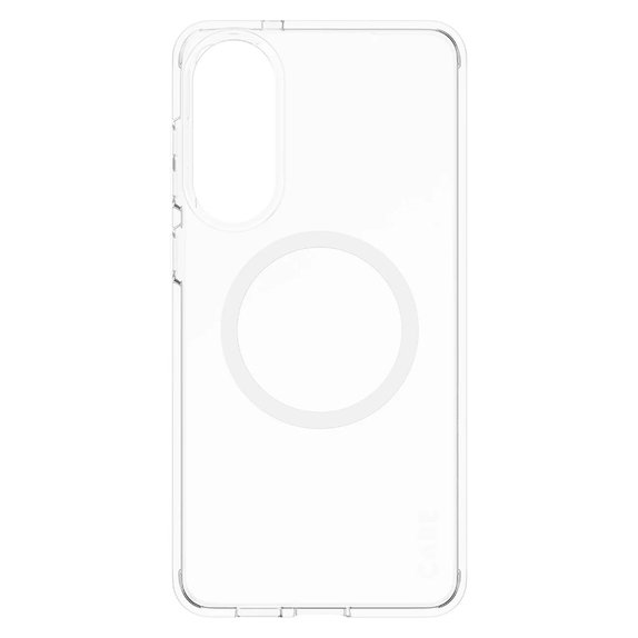 Case Urban Combat with White QI for Samsung Galaxy S25 Edge, Transparent, PanzerGlass