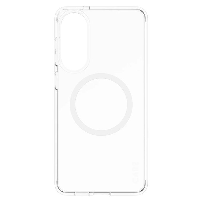Case Urban Combat with White QI for Samsung Galaxy S25 Edge, Transparent, PanzerGlass