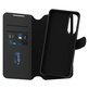 Case Wallet Tango Two-In-One with QI for Samsung Galaxy S25 Edge, Black, PanzerGlass