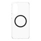 Case Urban Combat with Black QI for Samsung Galaxy S25 Edge, Transparent, PanzerGlass