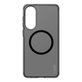 Case Smokey with Black QI for Samsung Galaxy S25 Edge, Black, PanzerGlass