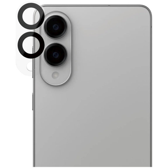Camera Lens Protector PicturePerfect for Samsung S25 Edge, Black, PanzerGlass
