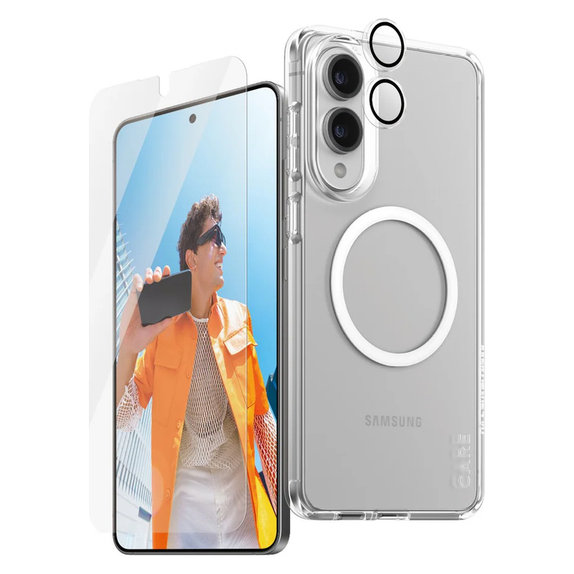 Bundle 3-in-1 for Samsung Galaxy S25 Edge, PanzerGlass