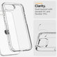 Spigen - Case Ultra Hybrid for iPhone 16e, crystal clear