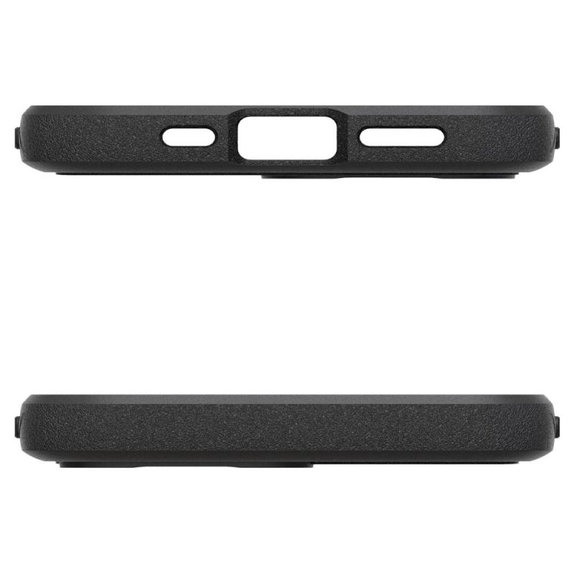 Spigen - Case Rugged Armor with MagSafe for iPhone 16e, Matte Black