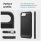 Spigen - Case Rugged Armor with MagSafe for iPhone 16e, Matte Black