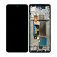 Motorola Edge 60 Fusion - LCD Display + Touch Screen + Frame (Amazonite) - 5D68C29879 Genuine Service Pack