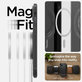 Spigen - Case Rugged Armor with MagSafe for iPhone 14, Matte Black