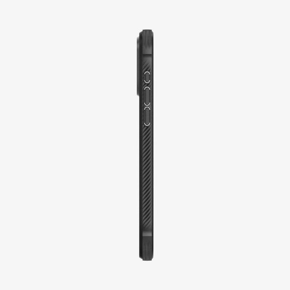 Spigen - Case Rugged Armor with MagSafe for iPhone 15 Pro, Matte Black
