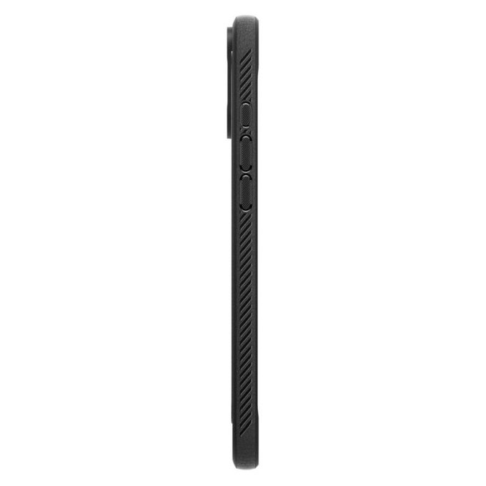 Spigen - Case Rugged Armor with MagSafe for iPhone 16, Matte Black