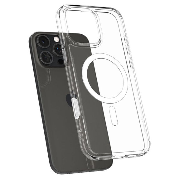 Spigen - Case Ultra Hybrid "T" with MagSafe for iPhone 16 Pro Max, white