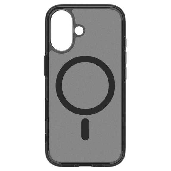Spigen - Case Ultra Hybrid "T" with MagSafe for iPhone 16, Frost Black