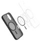 Spigen - Case Ultra Hybrid "T" with MagSafe for iPhone 16, Frost Black
