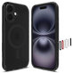 Spigen - Case Ultra Hybrid "T" with MagSafe for iPhone 16, Frost Black